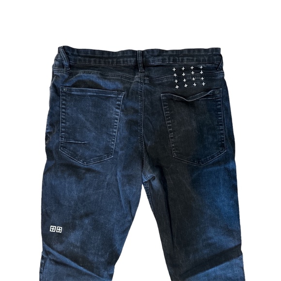 Ksubi Men Distressed Skinny Jeans Size 34 - Picture 7 of 7